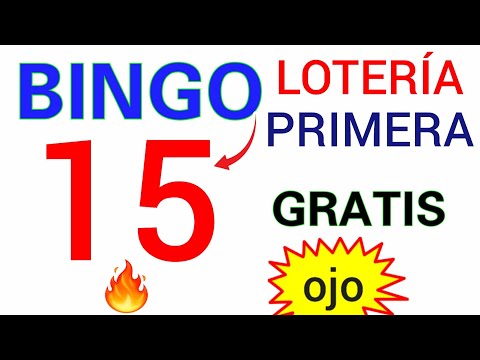 Recojan..! BINGASOO (( 15 )) LA PRIMERA loteria INDICADA de HOY/ PALÉ Y TRIPLETAS de DINERO para HOY