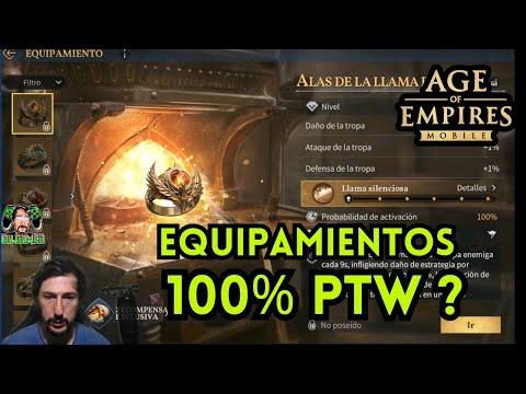 Age of Empires Mobile - Evento PTW Creación Fina / Son los Equipamientos 100% PTW?