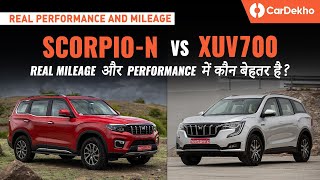 Mahindra Scorpio N vs XUV700: Performance Compared