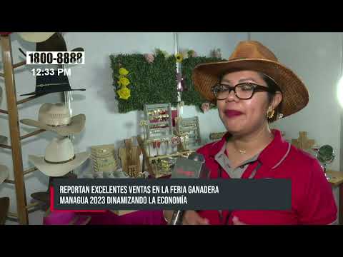 Reportan excelentes ventas en la Feria Ganadera Managua 2023 - Nicaragua