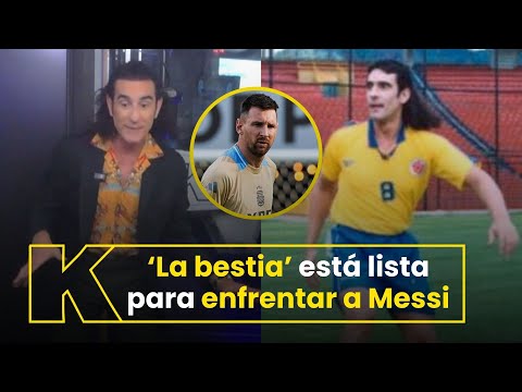 Pedro el escamoso está listo para enfrentar a Messi, por si a Colombia le toca “soltar la bestia”