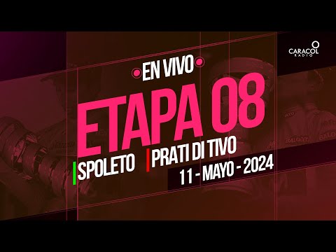 Giro de Italia 2024 EN VIVO: Etapa 8/ de 152 kilómetros entre SPOLETO y PRATI DI TIVO