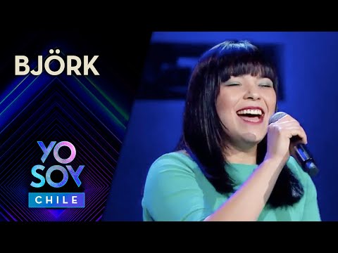Daniela Vásquez presentó It´s Oh So Quiet de Björk - Yo Soy Chile 2