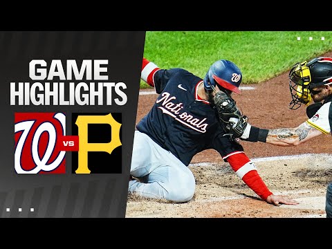 Nationals vs. Pirates Game 2 Highlights (9/7/24) | MLB Highlights