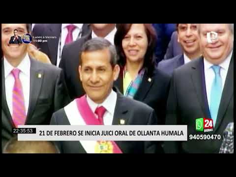 Juicio oral contra Ollanta Humala y Nadine Heredia iniciará este 21 de febrero (2/2)