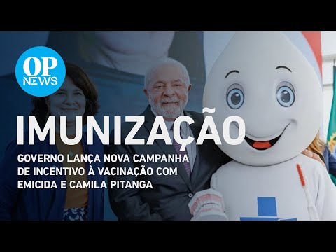 Dia da Imunização: Governo lança campanha de com Emicida e Camila Pitanga | O POVO NEWS