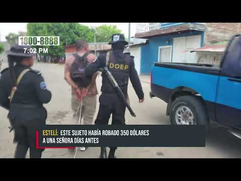 ¡No aguantan nada! Apalean a presunto ladrón en Estelí - Nicaragua