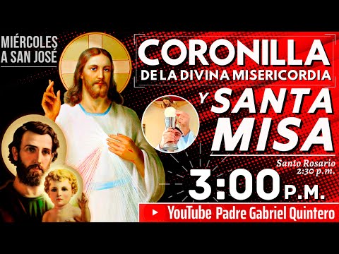 Santo Rosario, Coronilla de la Divina Misericordia y Santa Misa de hoy miércoles 8 de diciembre 2021