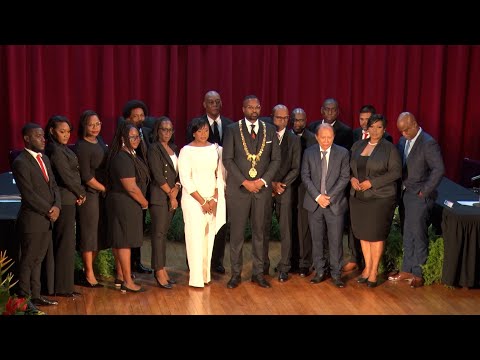 New Port Of Spain Mayor And Aldermen Sworn In