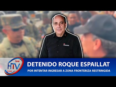 Detenido Roque Espaillat por intentar ingresar a zona fronteriza restringidas