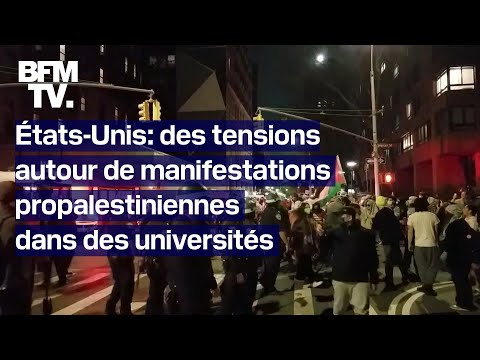 États-Unis: regain de tensions autour de manifestations propalestiniennes dans des universités