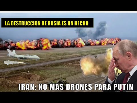 Iran deja sin drones a Rusia por una oferta de EEUU Putin ha perdido la guerra