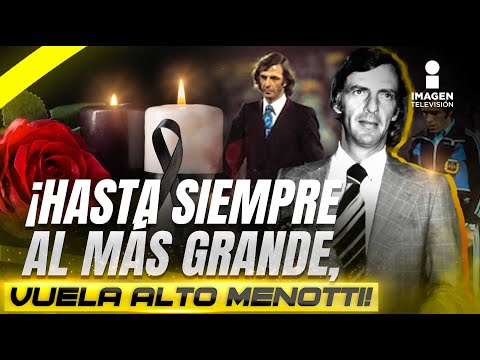 ¡ADIOS FLACO! Falleció César Luis Menotti a los 85 años de edad | Imagen Deportes