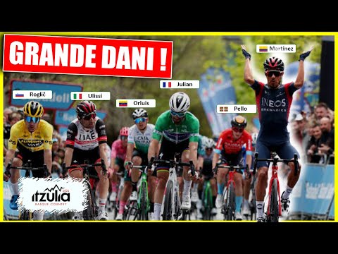 DANIEL Felipe MARTÍNEZ gana la Etapa 4  en la ITZULIA vuelta al PAIS VASCO 2022