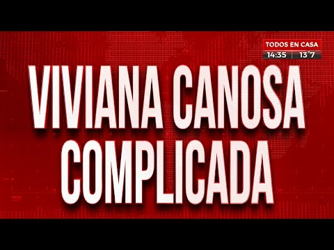 Alerta coronavirus: Viviana Canosa cada vez más complicada