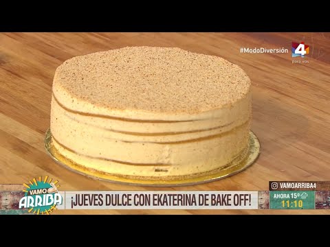 Ekaterina de Bake Off prepara Torta de Miel
