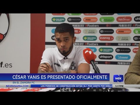 Cesar Yanis es presentado oficialmente en el Zamora FC