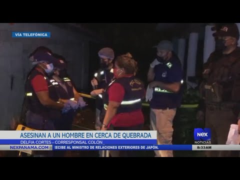 Asesinan a un hombre cerca de una quebrada en Colón