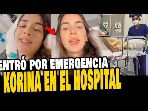 KORINA RIVADENEIRA FUE LLEVADA DE EMERGENCIA AL HOSPITAL POR PROBLEMAS DE SALUD