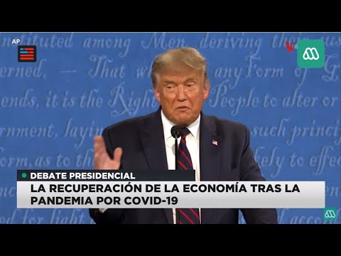 Debate en EEUU | Trump y Biden debaten sobre la crisis económica - En Español