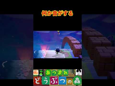 何か音がする #あつまれどうぶつの森 #shorts #あつ森
