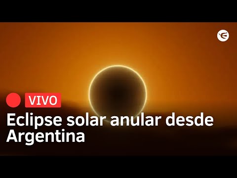 Seguí EN VIVO el Eclipse solar anular desde Argentina