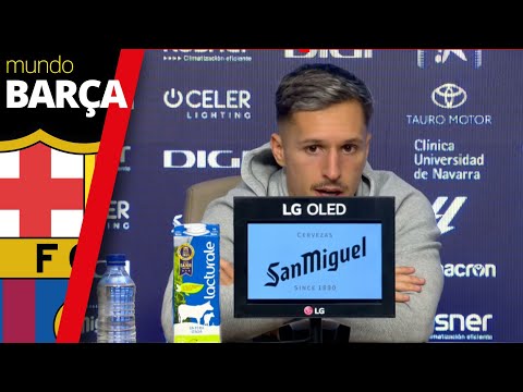 Bryan Zaragoza habla tras la victoria 4-2 de Osasuna ante FC Barcelona | Rueda de prensa completa