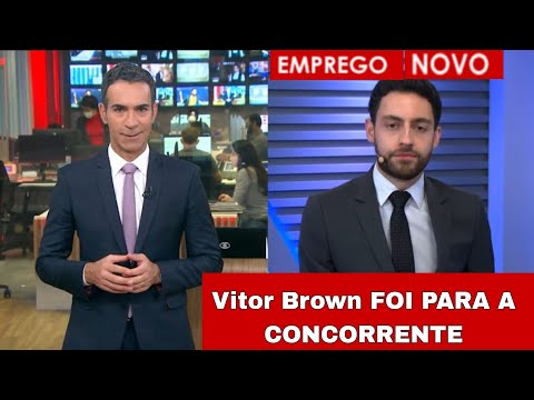 Vitor Brown pede demissão da Jovem Pan e anuncia novo emprego