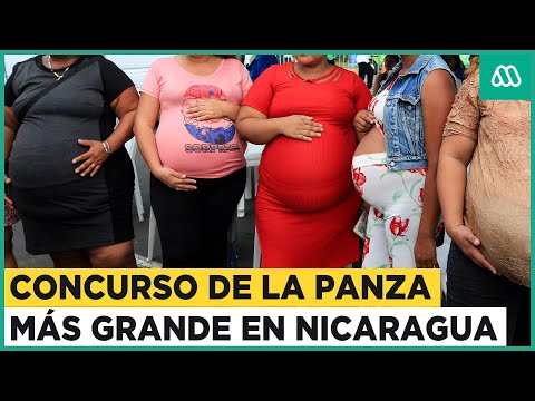 Concurso de la panza más grande celebra la maternidad en Nicaragua