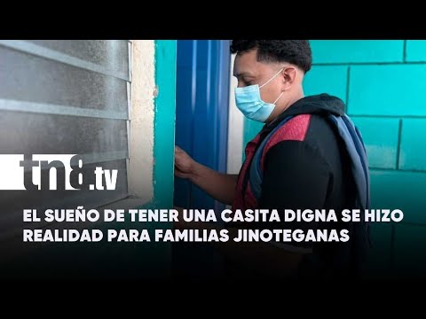 3 nuevas familias ahora tienen vivienda digna en Jinotega