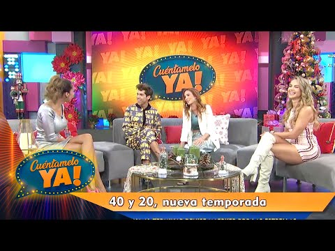 Mauricio y Begoña Narváez nos cuentan los detalles previos al estreno de '40 y 20' | Cuéntamelo YA!