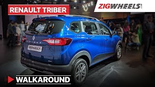 Renault Triber India Walkaround | Interior, Features, Prices, Specs & More! | ZigWheels.com