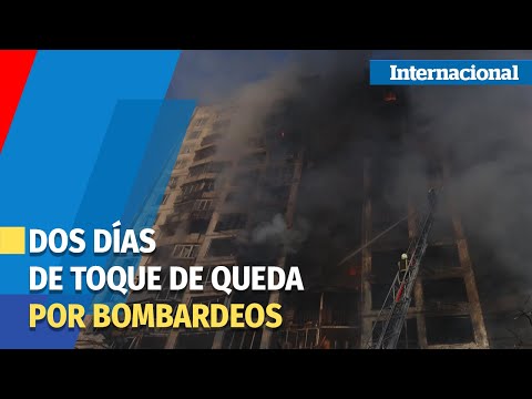 Kiev vuelve hoy a imponer el toque de queda ante los ataques rusos