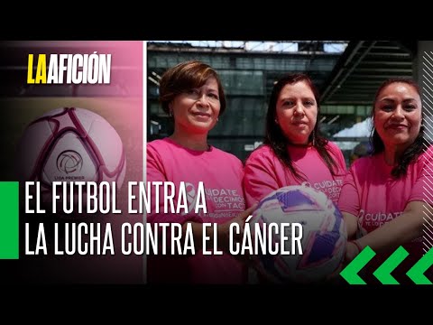 Liga MX presenta balón rosa que usarán en el Mes de Sensibilización sobre el Cáncer de Mama