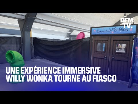 Une expérience immersive Willy Wonka tourne au fiasco en Écosse