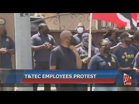 T&TEC Employees Protest