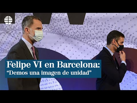El Rey sortea el boicot separatista y llama a preservar la unidad desde Barcelona
