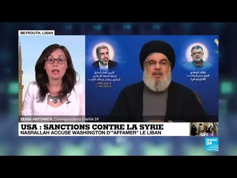 Sanctions contre la Syrie : Nasrallah accuse Washington d'affamer le Liban