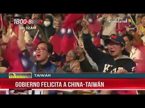 Nicaragua felicita a presidenta de Taiwán por el triunfo en elecciones