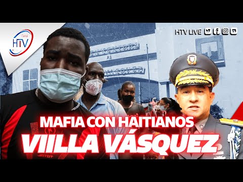 Mira la mafia de estos policías con haitianos ilegales en Villa Vásquez