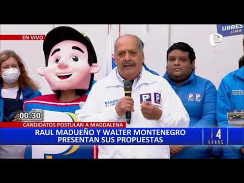 Voto Responsable: Walter Montenegro y Raúl Madueño explican sus propuestas para Magdalena