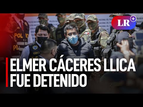Detienen a gobernador de Arequipa, Elmer Cáceres Llica, por integrar presunta organización criminal