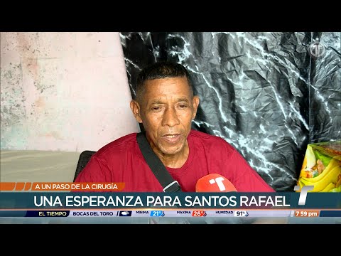 A un paso de la cirugía, una esperanza para Santos Rafael