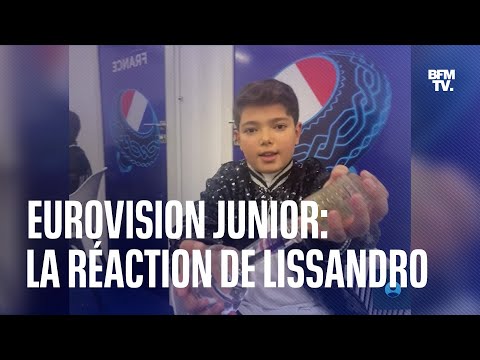 J'ai 'Lissandroïsé' le public: Lissandro réagit après sa victoire pour à l'Eurovision Junior