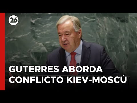 EEUU | Guterres habló sobre el conflicto entre Kiev y Moscú