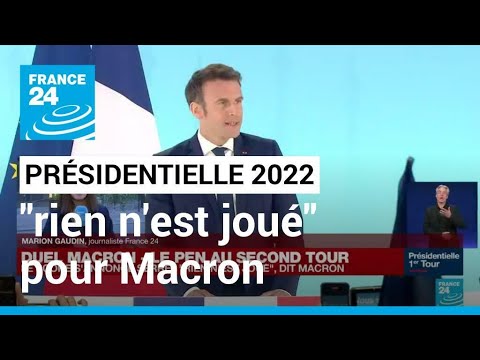 Présidentielle 2022 : face à Le Pen, rien n'est joué pour Macron • FRANCE 24