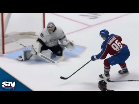 Avalanches Cale Makar Feeds Mikko Rantanen For Sweet Breakaway Goal vs. Kings