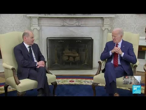 À Washington, Biden et Scholz s'engagent à soutenir l'Ukraine dans la durée • FRANCE 24
