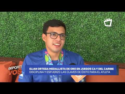 Atleta Elian Ortega gana medalla de oro para Nicaragua || ENTREVISTA