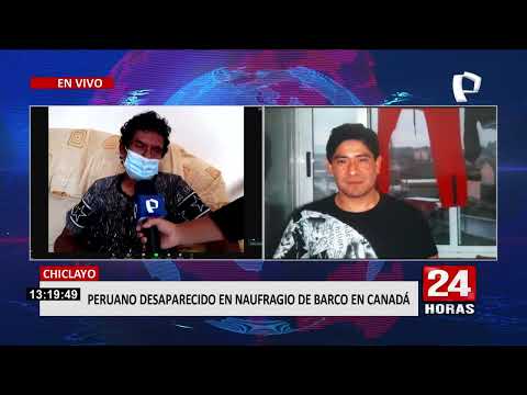 Peruano desaparecido en naufragio de buque español: familia pide ayuda para viajar a Lima
